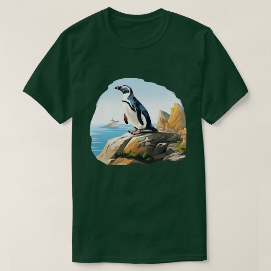 Galapagos Penguin TShirt 11 (Design vorne)