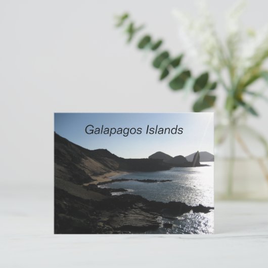 Galapagos Postkarte (Stehend Vorderseite)