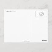 Galapagos-Riesenschildkrötengesicht Postkarte (Rückseite)