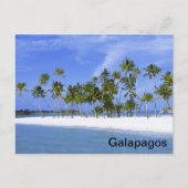 Galapagos - Strand Postkarte (Vorderseite)