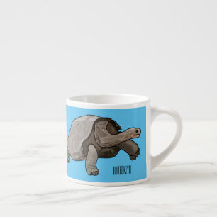 Galapagos-Tortoise-Cartoon Espressotasse