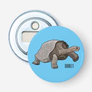 Galapagos-Tortoise-Cartoon Flaschenöffner