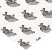 Galapagos-Tortoise-Cartoon Kurzer Tischläufer (Ecke)