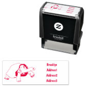 Galapagos-Tortoise-Cartoon Permastempel (Beispiel)