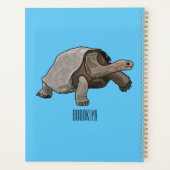 Galapagos-Tortoise-Cartoon Planer (Rückseite)