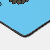 Galapagos-Tortoise-Cartoon Schreibtischunterlage (Ecke)