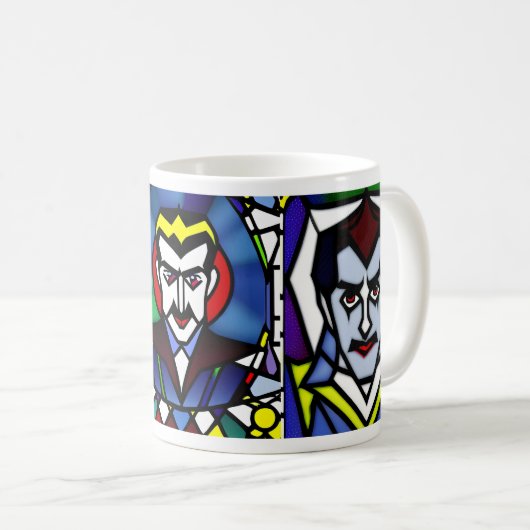 Galasehemals Dracula-Tasse Kaffeetasse (VorderseiteRechts)