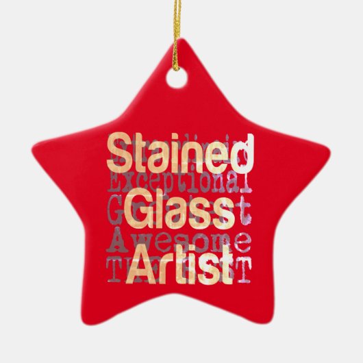 Galaskünstler-Extraordinär Keramik Ornament (Vorne)