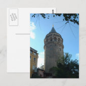 Galata Tower Postkarte (Vorne/Hinten)