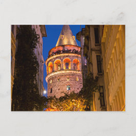 Galata Tower Postkarte