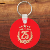 Galatasaray 2025 Championship Poster Schlüsselanhänger (Rückseite)