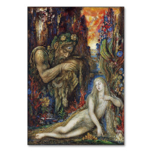 Galatea, Französisch-Symbolische Kunst von Gustave Tischnummer