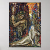 Galatea Gustave Moreau Watercolor Poster (Vorne)