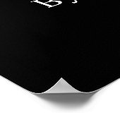 Galaten 5:13 Dienen anderen mit Liebe Poster (Ecke)