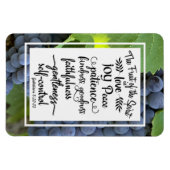 Galaten 5:22-23 Die Frucht des Geistes Magnet (Horizontal)