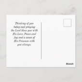 Galaten 5:22-23 Die Frucht des Geistes Postkarte (Rückseite)