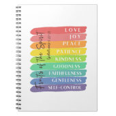 Galaten 5:22-23 Frucht des Geistes Notizblock (Vorderseite)