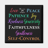 Galaten 5:22-23 Früchte des Geistes Magnet (Vorne)