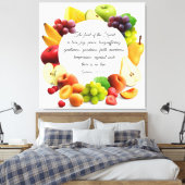 Galaten 5:22-23 Leinwand (Insitu (Schlafzimmer))