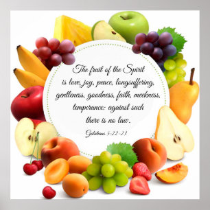 Galaten 5:22-23 Poster