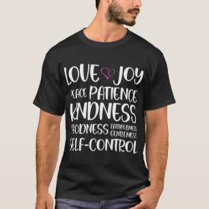 Galaten 5 22 Geschenk für Christen - Obst der T-Shirt