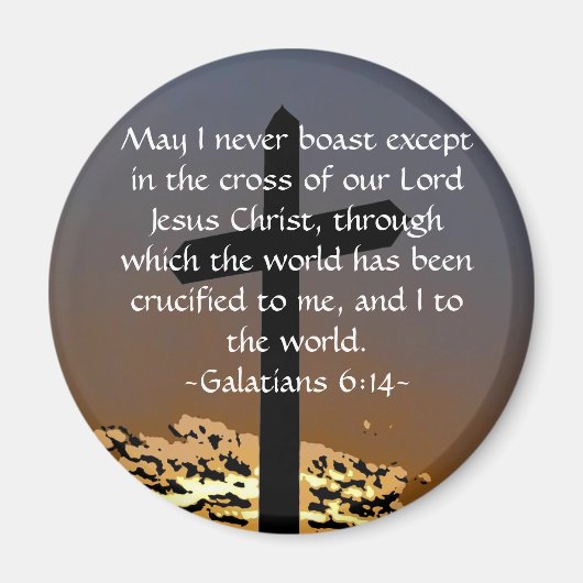 Galaten 6:14 magnet (Vorne)