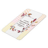 Galaten 6:9 geben die Schrift nicht auf Magnet (Linke Seite)