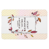 Galaten 6:9 geben die Schrift nicht auf Magnet (Horizontal)