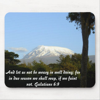 Galaten 6:9 mousepad