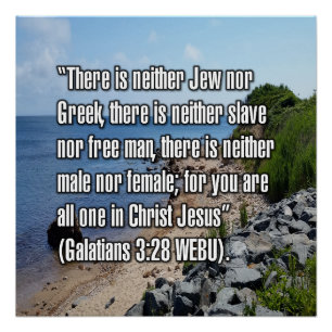 Galater 3:28 WEBU Poster