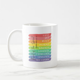 Galater 5:22-23 Frucht des Geistes Kaffeetasse