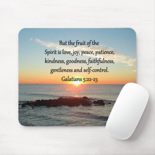 GALATIANER 5 OBST DES SPIRITS MOUSEPAD (Mit Mouse)