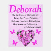 GALATIANER 5 PERSONALISIERTER FLOSSENBLANKET FLEECEDECKE (Vorderseite)