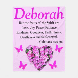 GALATIANER 5 PERSONALISIERTER FLOSSENBLANKET FLEECEDECKE