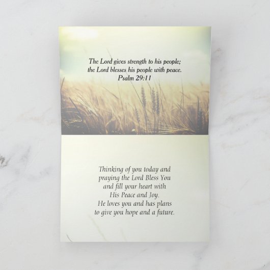 Galatianer 6:9 Werden Sie nicht müde, wenn es gut Karte (Innenseite)