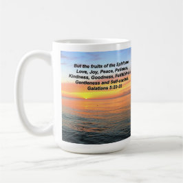 GALATIANERFRÜCHTE DER SPIRITUELLEN BIBELLVERSE KAFFEETASSE