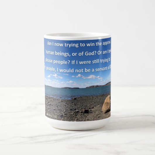 Galatians 1:10 kaffeetasse (Mittel)