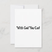 Galatians 3:10 KJV Bible Verse Pic Flat Gruß Karte (Rückseite)