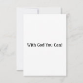 Galatians 4:19 KJV Bible Verse Pic Flat Gruß Karte (Rückseite)