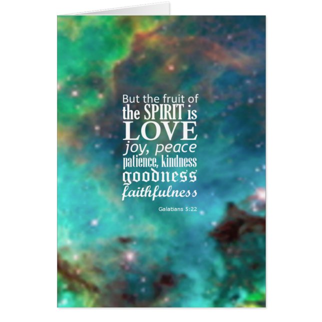 Galatians 5:22 (Vorne)