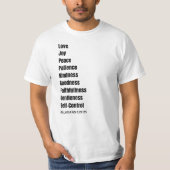 GALATIANS 5:22-23 Blk Mens T - Shirt (Vorderseite)