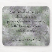 Galatians 5:22 - 23 ~ Frucht des Geistes Mousepad (Vorne)