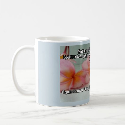 Galatians 5:22 - 23 kaffeetasse (Links)