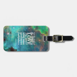 Galatians 5:22 gepäckanhänger