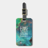 Galatians 5:22 gepäckanhänger (Vorderseite vertikal)