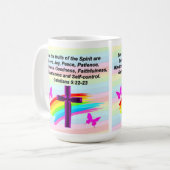 GALATIANS 5-SKRIPTURE KAFFEETASSE (Vorderseite Links)