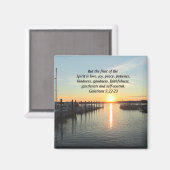 GALATIANS 5 SONNENSET FOTO MAGNET (Vorderseite/Rückseite)