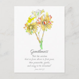 Galatians Fruit of the Spirit Scripture Prayer  Postkarte