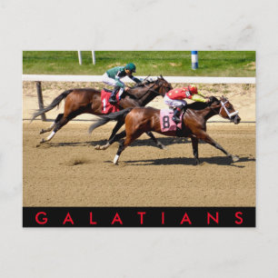 Galatians - Luis Saez Postkarte
