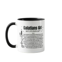 Galatians Mädchen 11oz Zweifarbiges Kaffee